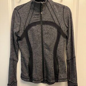 Lululemon Define Jacket in Herringbone Luon Fabric - size 8